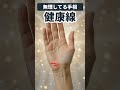 【手相】頑張りすぎを手が知らせる！小指下へ伸びる健康線