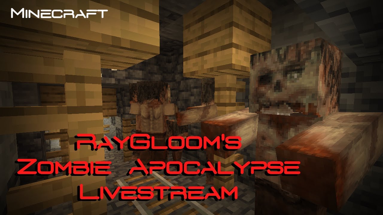 RayGloom's Zombie Apocalypse Server Minecraft Creepypasta Livestream