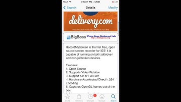 RecordMyScreen Is Here! ONLY FOR iOS 7 Jailbreak* :(