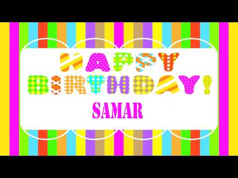 Samar Wishes Mensajes Happy Birthday