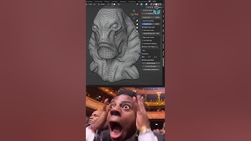 Noob VS Pro Artist: Quickly Quad Remesh in Blender #blendercommunity #blendertips #blender3d #3d