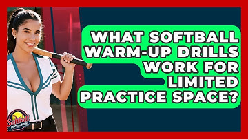 What Softball Warm-up Drills Work For Limited Practice Space? - Softball Basics and Beyond