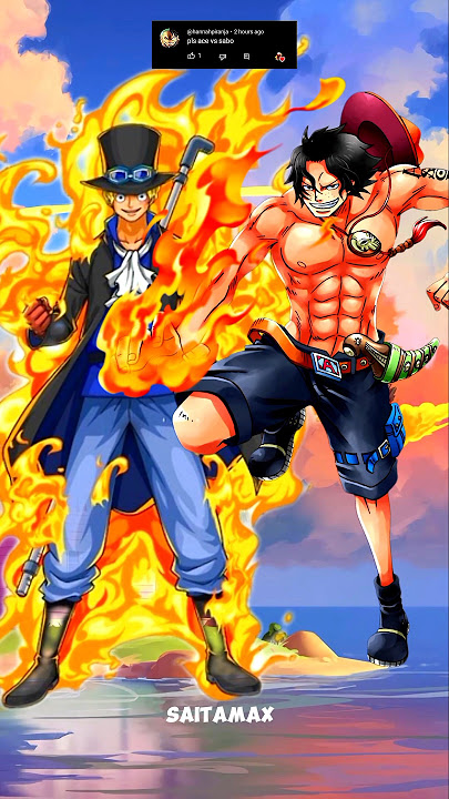 Who's the Strongest? [ Ace Vs Sabo ] #onepiece #luffy #shanks #zoro #haki #ace #edit #egghead