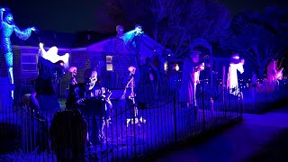 👻 My Halloween 2023 Yard Haunt Display Walkthrough 🎃