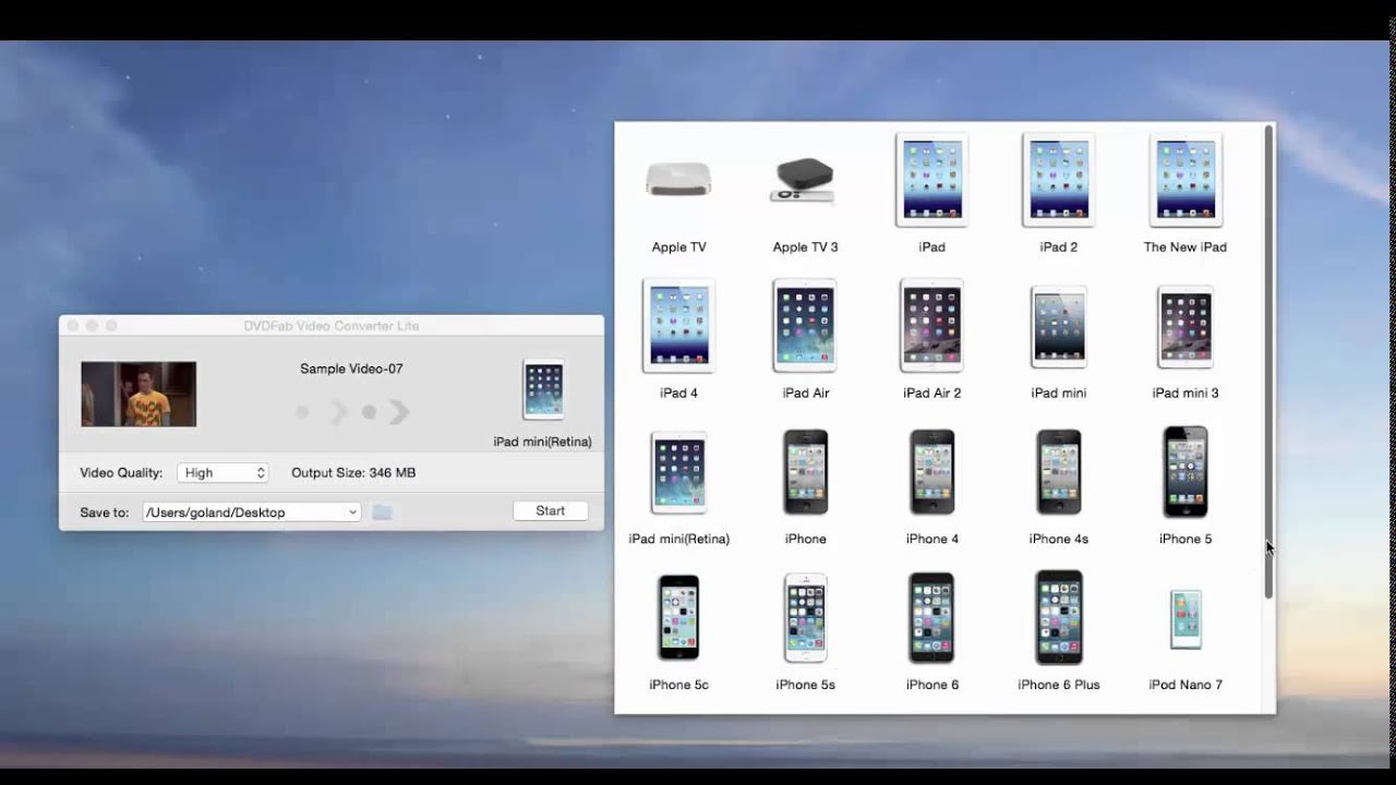 How to Convert Videos for Apple Devices with DVDFab Video Converter