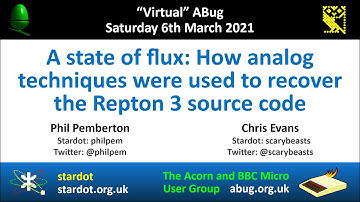 ABug 12 - A State of Flux: How analog techniques were used to recover the Repton 3 source code