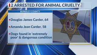 2 arrested for animal cruelty in Berkeley County
