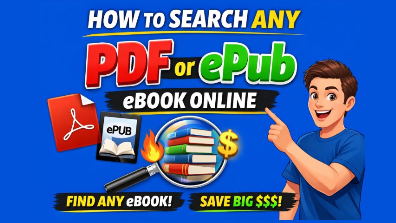 How to Search Any PDF or ePub eBook Online (Fast & Easy Guide)