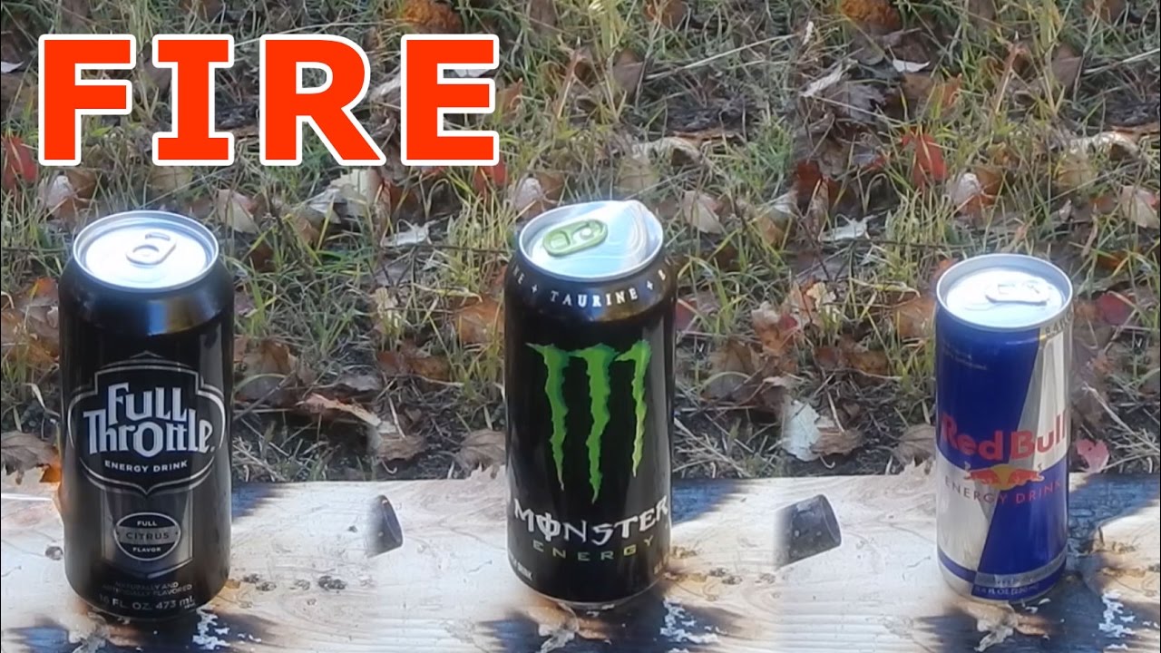 FIRE vs ENERGY DRINKS