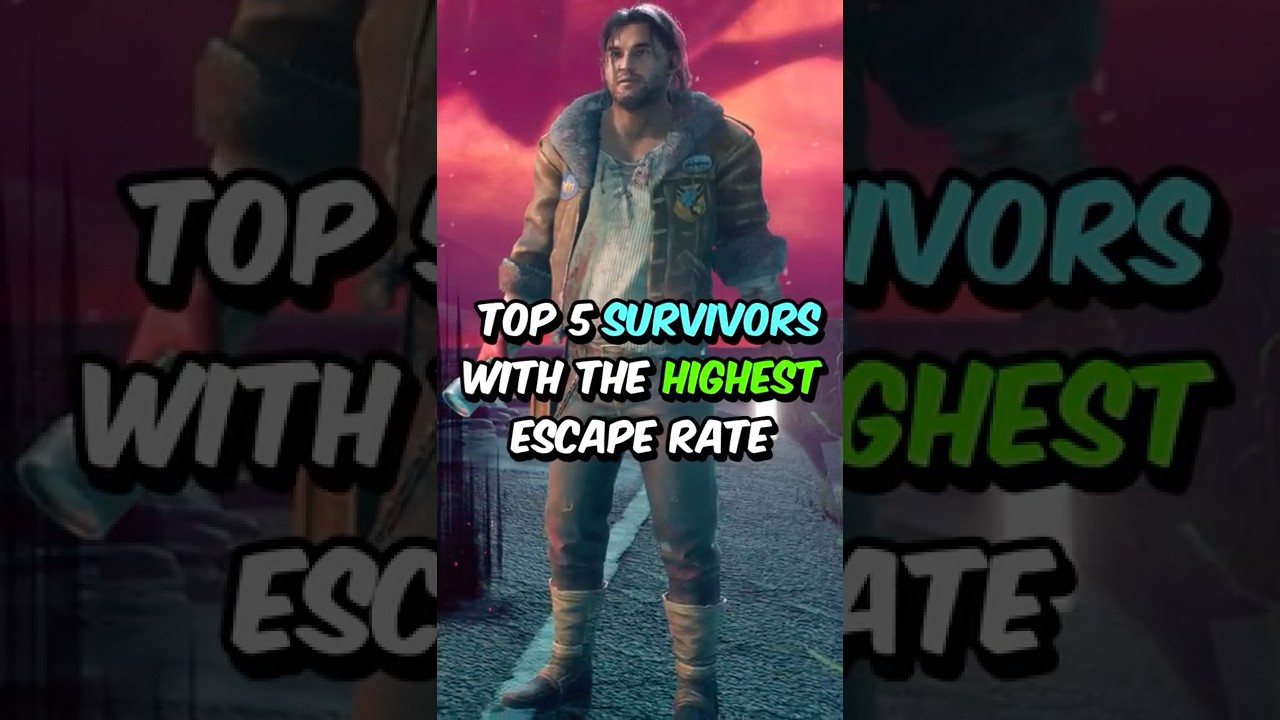 Топ-5 выживших с НАИВЫСШИМ процентом побега в Dead by Daylight