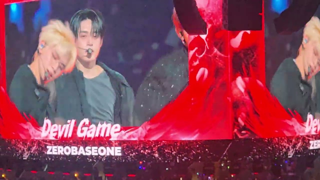 Zerobaseone performance at KCON LA 2025 DAY 3