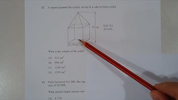 Maths Standard 2 HSC exam topic revision (MS-M1 Applications of Measurement) Q