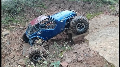 Axial Wraith RC4WD 2 speed transmission test