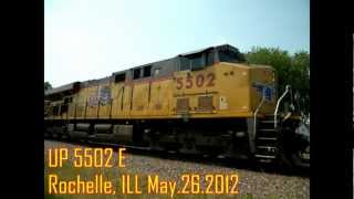 UP 5502 E Rochelle, ILL May.26.2012