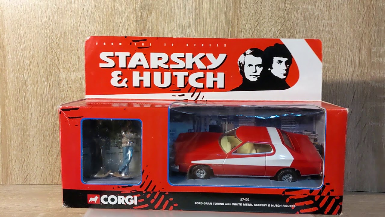 Starsky & Hutch voiture ford gran torino vintage en métal - corgi