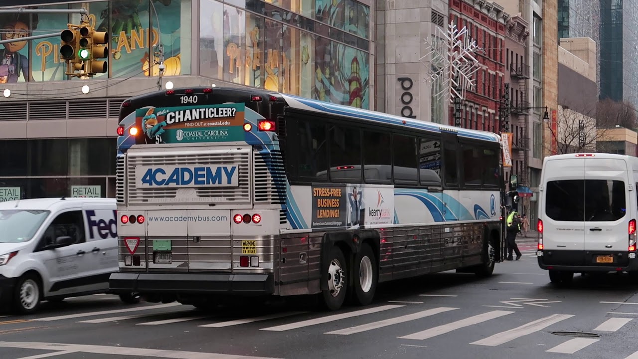 Academy Bus 2001-03 MCI D4500 Commuter Coach 1940 on Route SIM23 - YouTube