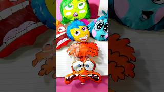 DIY Insideout/Anxiety paper squishy05👆#handyartandcraft #shorts #diy
