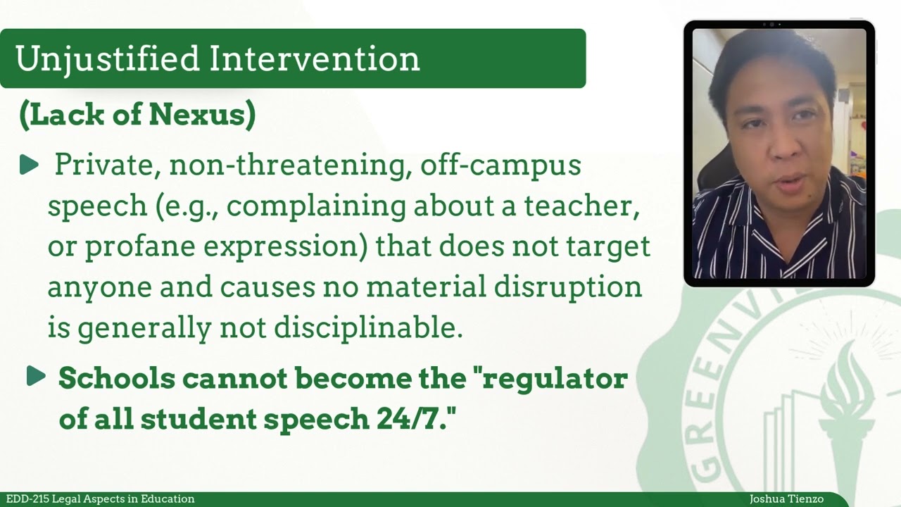 EdD Legal |  Student Discipline