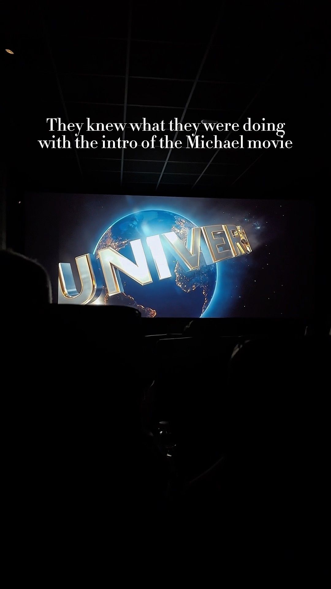 They knew what they were doing with the intro of the Michael movie