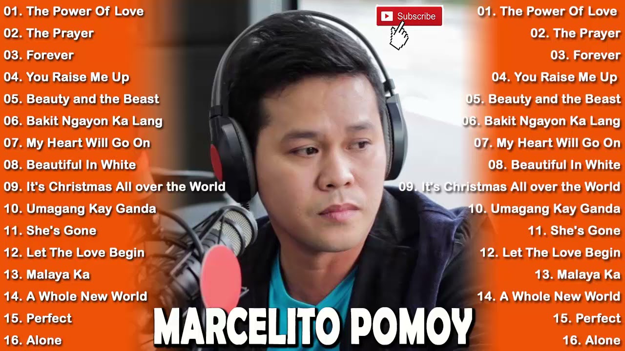 Marcelito Pomoy Nonstop Songs - Marcelito Pomoy Greatest Hits - OPM Tagalog Love Songs