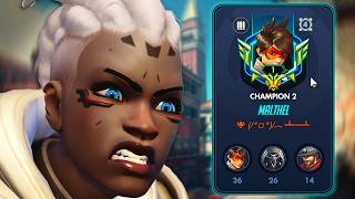 So I played with the RANK 1 DPS... | Overwatch