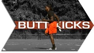 BUTT KICKS  -  SPEED TRAINING WARM UP