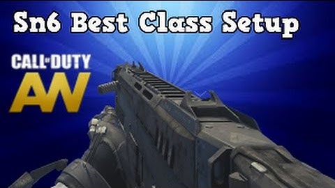 Call of Duty Advanced Warfare Best Class Setup-Sn6
