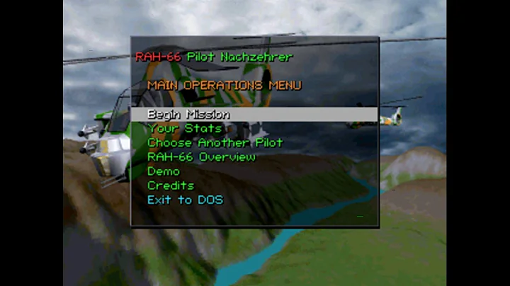 Comanche: Maximum Overkill Menu Theme