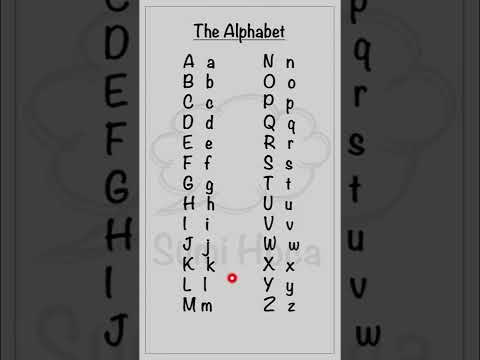 The Alphabet - İngilizce Alfabe #shorts #viralshorts #youtubeshorts