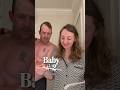 The test timer cut off the video🫠 so glad I atleast caught our reactions🥳🥰 #pregnant