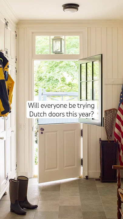 Trying Dutch doors in 2025