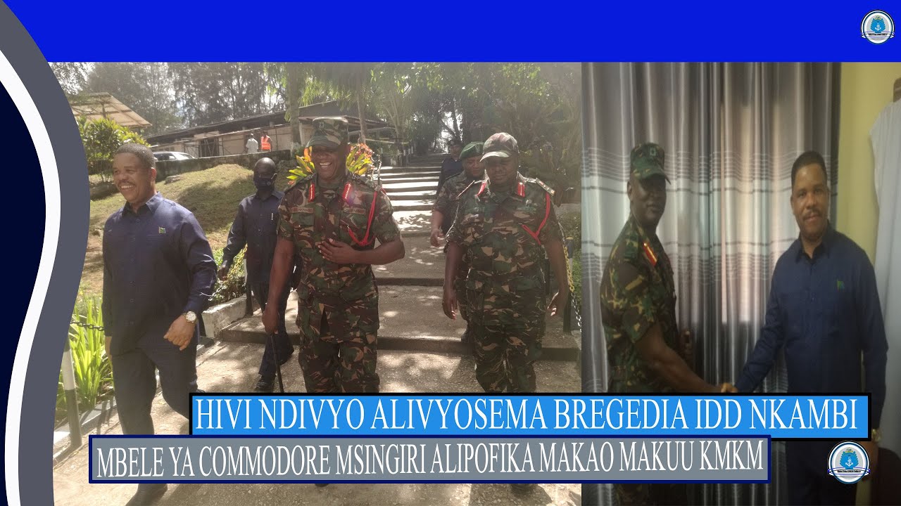HIVI NDIVYO ALIVYOSEMA BREGEDIA IDD NKAMBI MBELE YA COMMODORE MSINGIRI ALIPOFIKA MAKAO MAKUU KMKM