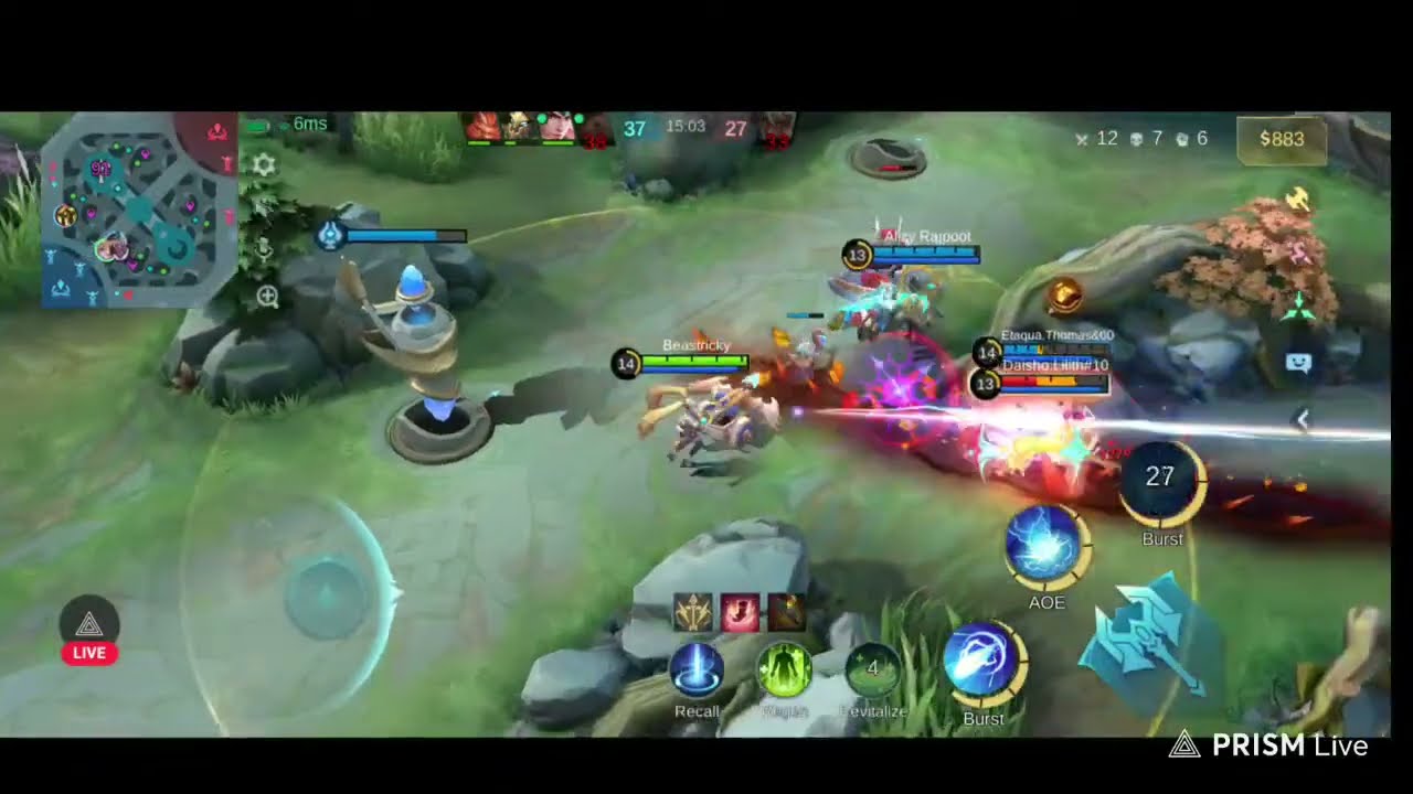 Beast Ricky is Live!!! 🛑Playing Mobile Legends: Bang Bang