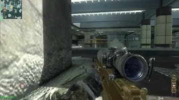 CoD:MW3 MOAB TDM Barret .50 cal @ terminal