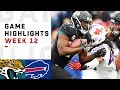 Jaguars vs. Bills Week 12 Highlights | NFL 2018