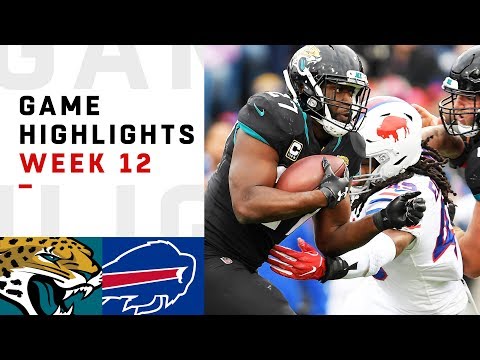 Jaguars vs. Bills Week 12 Highlights | NFL 2018