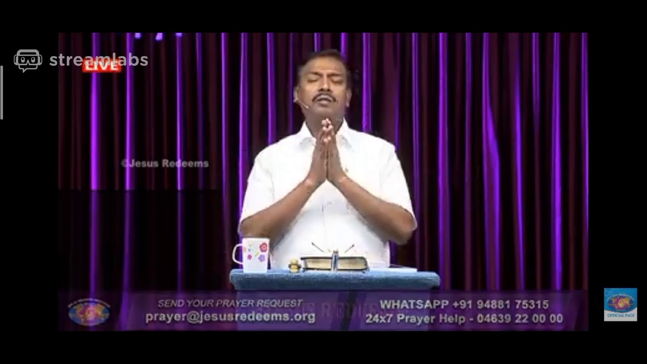 Jesus Redeems Revival Prayer 11/10/2020 LIVE YouTube