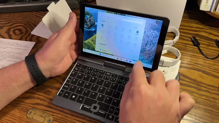 Kooforway ultra pocket PC mini laptop 8 inch touchscreen portable windows 11 n150 ZXLH-12GB-1TB link