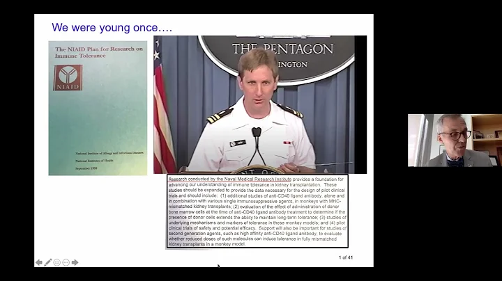 Dr. David Harlan introduction of Dr.  Allan Kirk v...