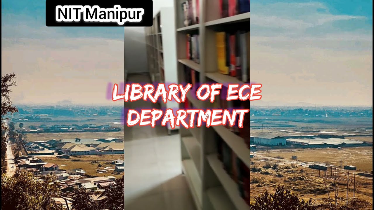 Library of ECE department of NIT Manipur