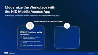 HID Mobile Access – Start Your Mobile Journey Using HID Mobile-Ready Readers