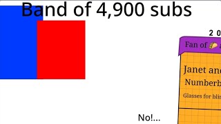 Band Of 4,900 Subs...
