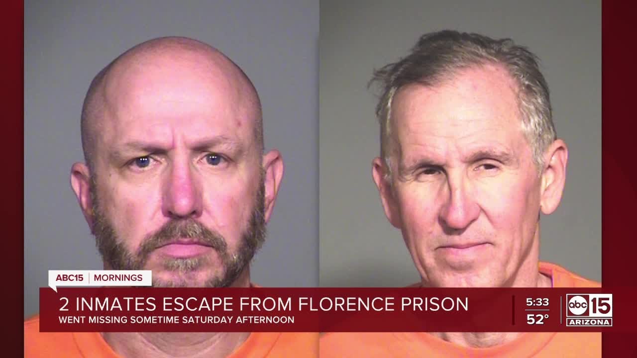 Two inmates escape from Florence prison - YouTube