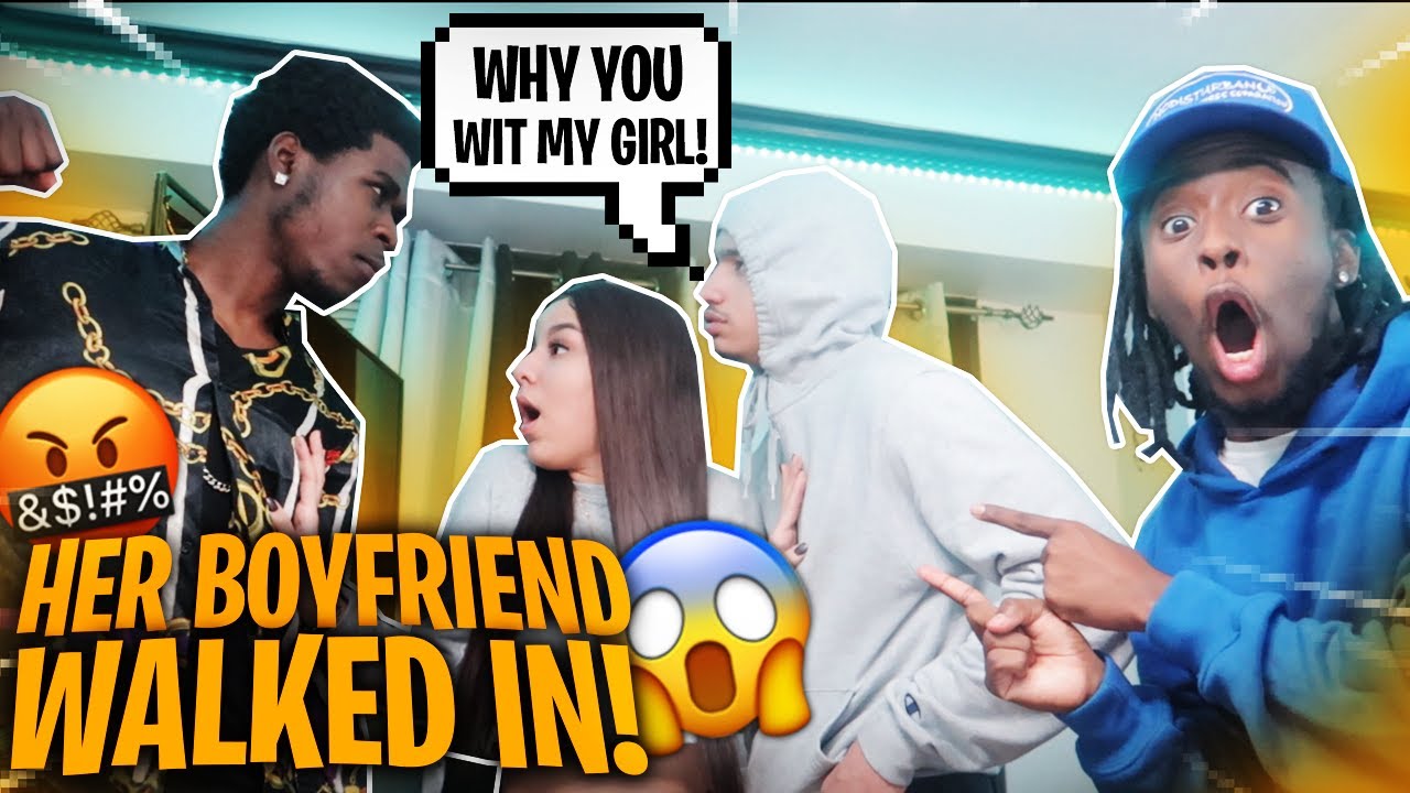 I SET PUNGA UP ON A BLIND DATE & HER BOYFRIEND WALKED IN!! *It Got Physical*
