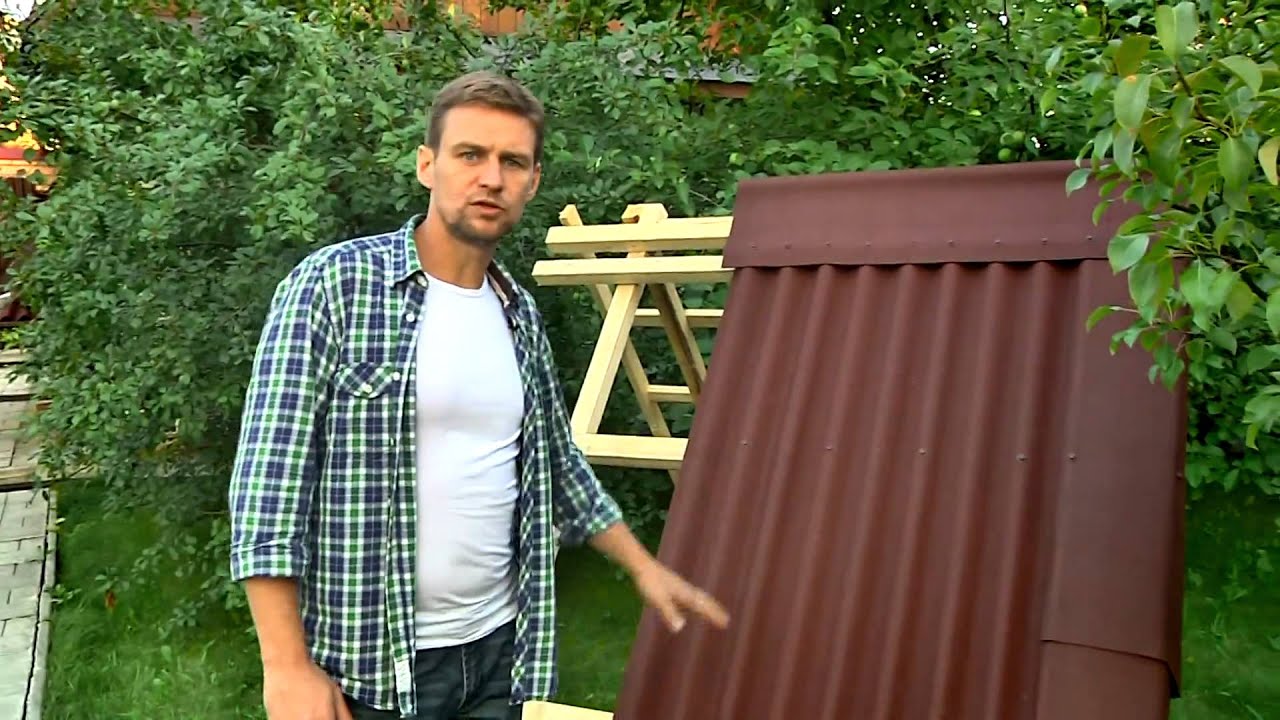 Самостоятельный монтаж холодной кровли из Ондулин - YouTube
