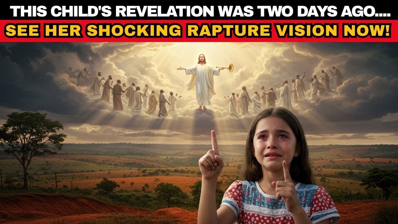 🚨This child's REVELATION was two days ago.... See her Shocking RAPTURE