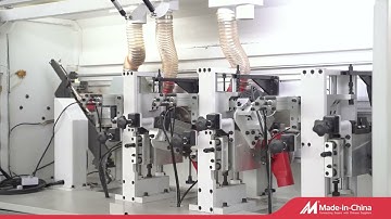 Automatic Soft Forming Edge Banding Machine#edgebandingmachine #woodworking #automatic #pvc