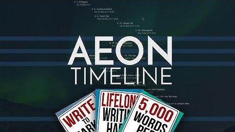 Aeon Timeline 2.0 Review: Syncing Scrivener with Aeon