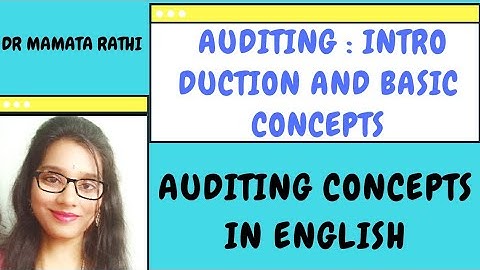 Auditing, Introduction of Auditing, Origin, Scope and Techniques of Auditing by Dr Mamta Rathi