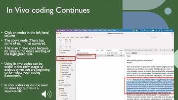 Part 6: How to code using Nvivo MAC